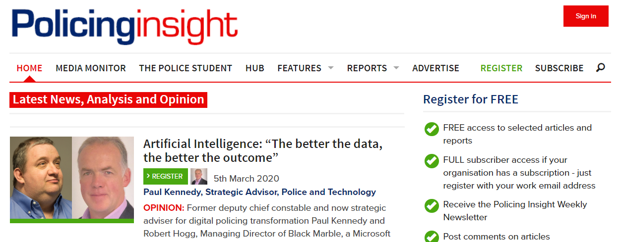 Policing Insight Article